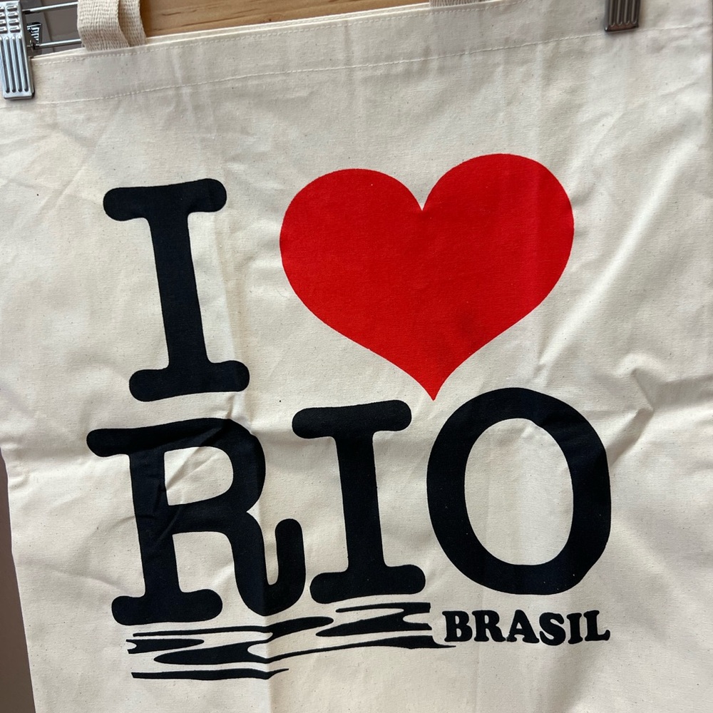 I Love Rio Canvas Tote Bag